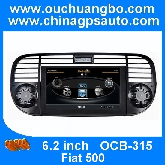 Ouchuangbo audio dvd stereo Fiat 500 S100